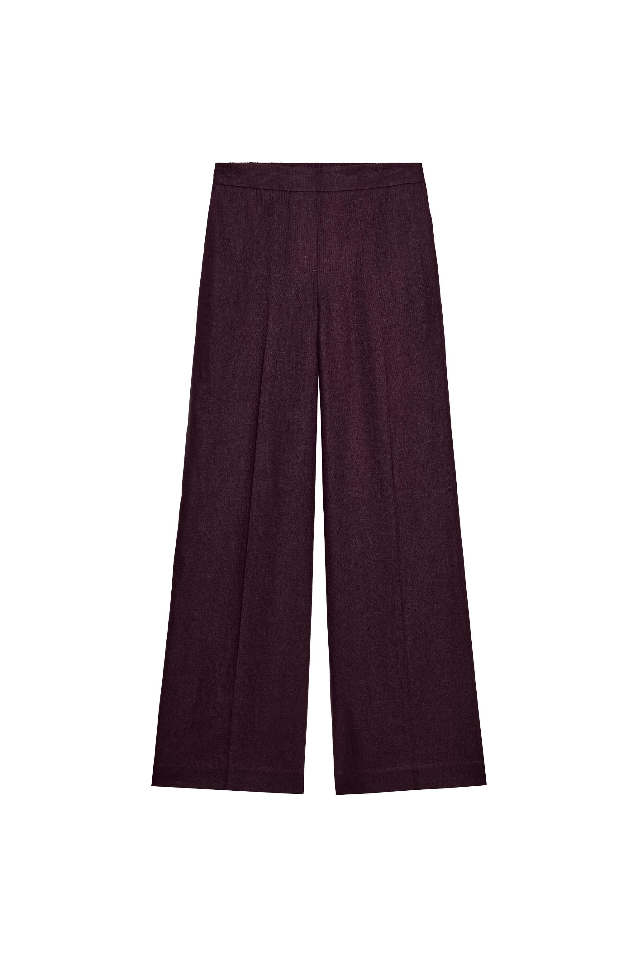PANTALON DROIT EN LIN